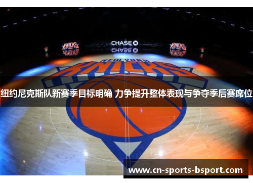 纽约尼克斯队新赛季目标明确 力争提升整体表现与争夺季后赛席位